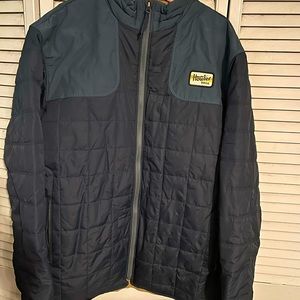 Howler Brothers Navy Quilted Jacket Need The Call XXL Like New.